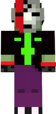 a purge skin for the youtuber from valkyrie gaming bros josh for his series blocktropolis