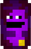 A Bloddy Purple Guy in a Minigame of FNaF Series