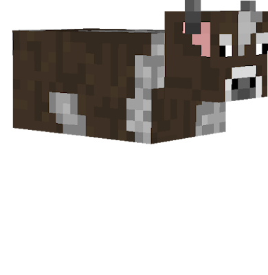 A cow without legs