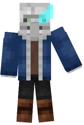 Aaaa is this because I was wondering what would happen if I placed an AU of undertale but with Minecraft characters or small details good This sans is tall or not tall like papyrus but tall in stature of a normal person this sans occupies more the ridges than the gaster blaster but If you occupy them if you get tired of so much skiing, you don't take a slap. will not give up will give everything good I hope you can do an AU of this personage I do not know if it is called
