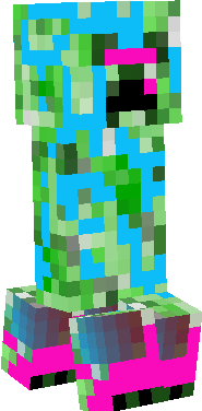 This creeper can conduct lightning and cause big explosions.To find it you have to go to a different dimension.