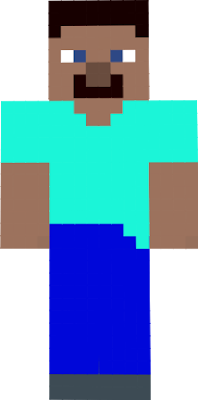 steve was borirng and too old so i made the same skin, a bit better and more colorfull