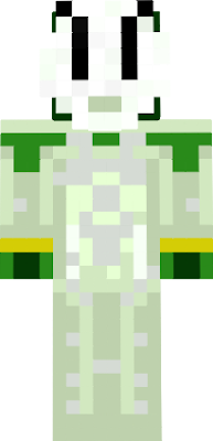 This is a masked green wizard.