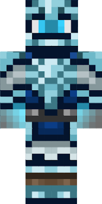 the diamond miner is a guy that is made out of diamonds its how he was born and he mines for diamonds