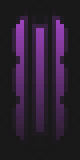 Nether Banner pink and black and purple cool