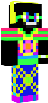 THIS IS MY SKIN AND IT LOOK REALLY COOL YOU CAN IT USE TOO TO AMAZE YOUR FRIENDS. :D