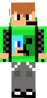 I max leagend have made a skin for minecraft to import into minecraft.