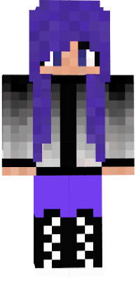 This is my first skin. I am fond of the color purple, so I decided to make this purple. I did a fade effect on the shirt to add a little fun. Enjoy!