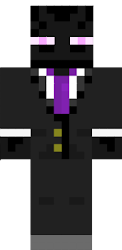 Enderman Outfit Skin Minecraft