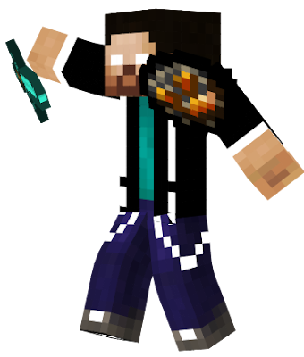 He can fly he can float things he can do the things that pro's cannot do and Nackers even Herobrine he is really powerful he can fight corrupted Herobrine's