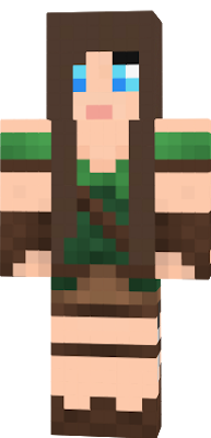 a katness skin u can use in the hunger games or in war have fun :)