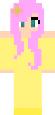 I made the skin cuz I loved MLP and FlutterShy! So I thought 