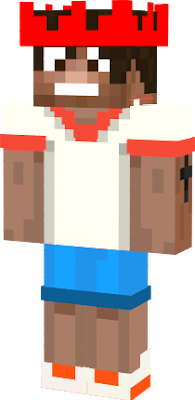 These cool clothes are as realistic as you can get for Minecraft! 3D looking shoes , bottom of the shorts, top of the torso, tatoo and a RED PARTY HAT!