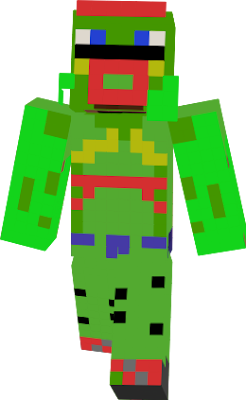the skin of The frog maN