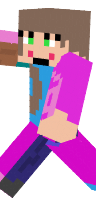 a girl thats very speical and loves minecaft mlp mods