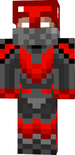 herobrine with armor, Minecraft Skin