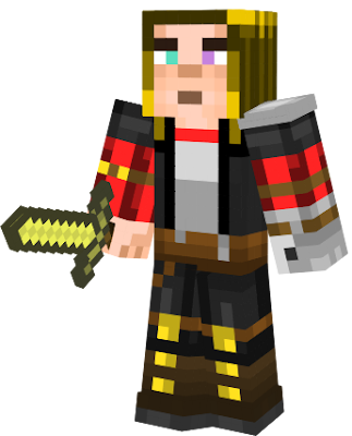 Blaze Rods Grunt is a Enemy in Minecraft Story Mode Edition, she holds the Golden Sword. Gold Swords is for Female Grunts. Aiden's Lieutenant is Corey.