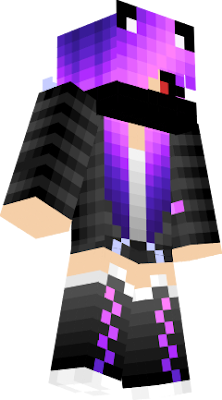 minecraft ender dragon girl skin