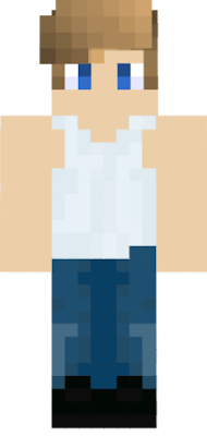 This is my skin. That's about it, I use it in Minecraft, and it's based off my real-life appearance.