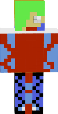 this is a skin made by a 9 year old