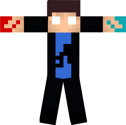 mega herobrine  Minecraft Skin