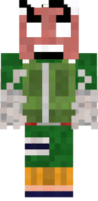 Bilayer Rock Lee: FACE:Normal/8-Gates. TORSO:Normal/Vest. LEGS:Normal/Pack. ARMS:Neat Wrappings/Wrappings Coming Off