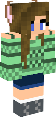 Give me credit, I spent an hour making the skin and about ten to fifth teen minutes improving it. I want this to be an original skin so don't use it plz.