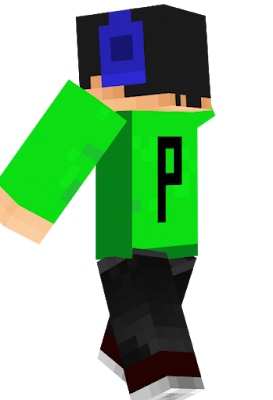 This is a PRO Gamer of Minecraft and I made him as a Player with the HeadPhones.