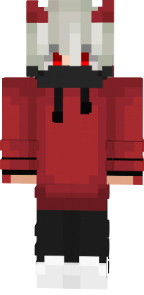 Skin Herobrine - Minecraft Red Hoodie Skin Png,Herobrine Png
