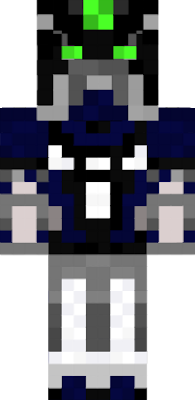 my custom minecraft gundam style skin. Its a fully custom skin at least I think it is lol. This skin is used by ROGUESPECTRE101