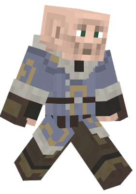 A skin based off of lore art of the Aether II mod.