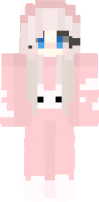 Yiiren Kitsune Bunny pink and white cute mini face