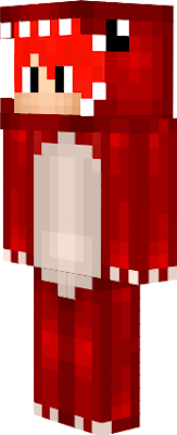 Red Dino suit for Minecraft