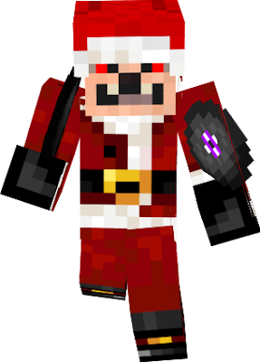 A very evil Santa who'll bring you either something nice or coal so black it could be your soul...