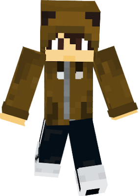 This is BeaverCraft's brand new skin . It is worn by the youtuber , BeaverCraaft and his channel's name is BeaverCraft .