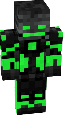 im a half Robot with half Wither= The Greenbot Wither