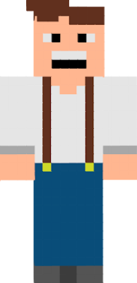 its a person called jesse from minecraft story mode its the main character jesse is!