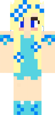 Blue Girl Skin
