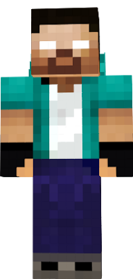 this is a herobrine that is a teen and goes to high school