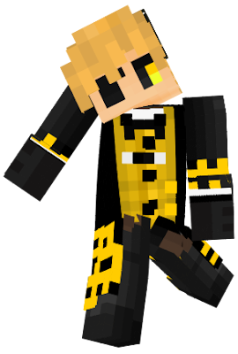 I didn't make this I only bent him love the skin btw