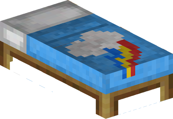RainbowDash Themed Bed