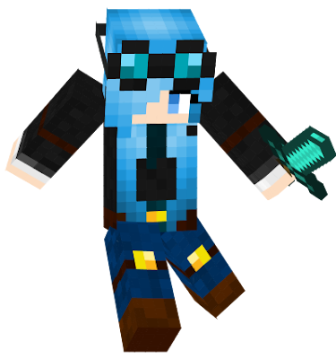 Ok maby not made all by myself but I will be on minecraft and have this skin on ALOT