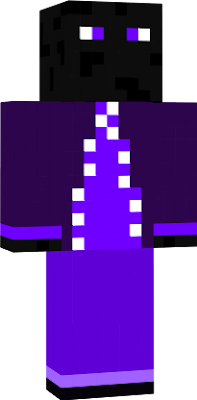 a ender themed version of my normal skin