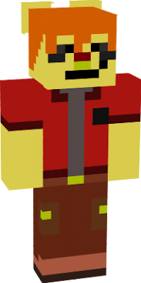 Musgrave322's GKND OC as a Minecraft Skin.