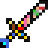 The Ai And Fat-Tail Model from STEAM games such as Left 4 Dead 2,Garrysmod,Scribblenauts unlimited and even Team Fortress 2,now pixelated in the shape of a sword so you can replace any item you want in minecraft with it!