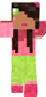 A Cute minecraft girl for winter!