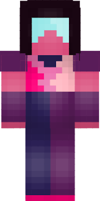 I made this garnet skin cus Im a HUUUUGEEE Steven uNIVERSE FAN, IT MY FAVORITE SHOW!!!!!!!