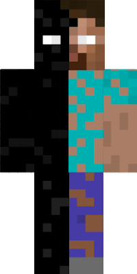 herobrine has been token over by the Ender Prince but he is still resisting