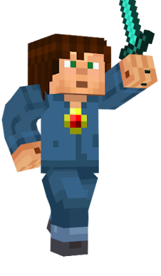 Jesse was a Supporting Character in Kirberation Online Wizard Tournament: Minecraft Story Mode Edition, he was a Hydromancer to use Water Spells, when his Super Spell Skill Gauge was filled, he use the 