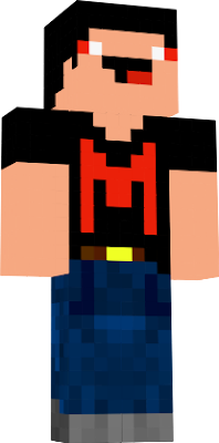 My classic minecraft skin from when I was a Kid